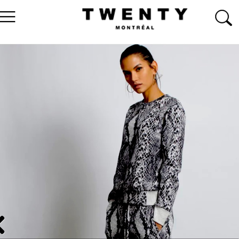 Twenty Montreal Strike Cobra Hyper Reality Jacquard Pullover!